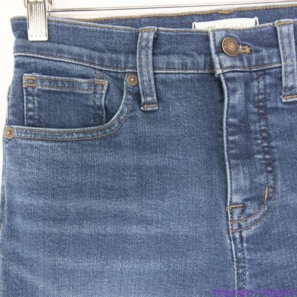 NEW‎ Madewell 9" Mid-Rise Skinny Jeans in Orland Wash: TENCEL™ Denim 26 - Picture 9 of 14